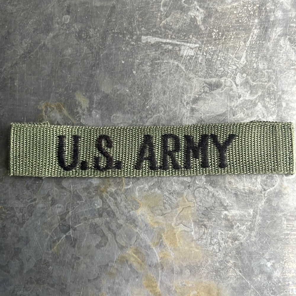 U.S. ARMY embroidered tape patch - Vintage